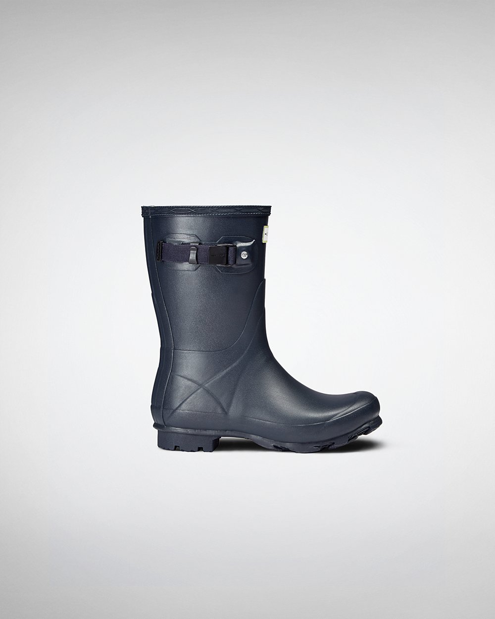 Women Hunter Norris Field | Short Rain Boots Navy | NZ-96753-OQBR